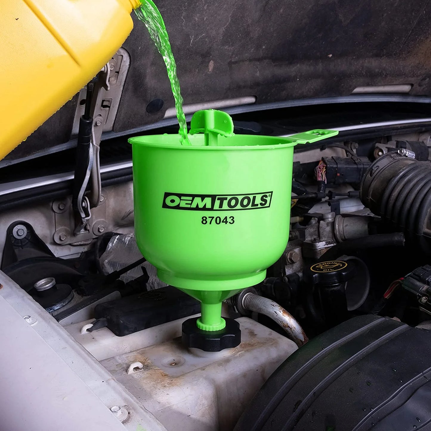 87043 Professional No-Spill Coolant Funnel Kit