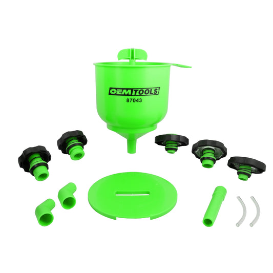 87043 Professional No-Spill Coolant Funnel Kit