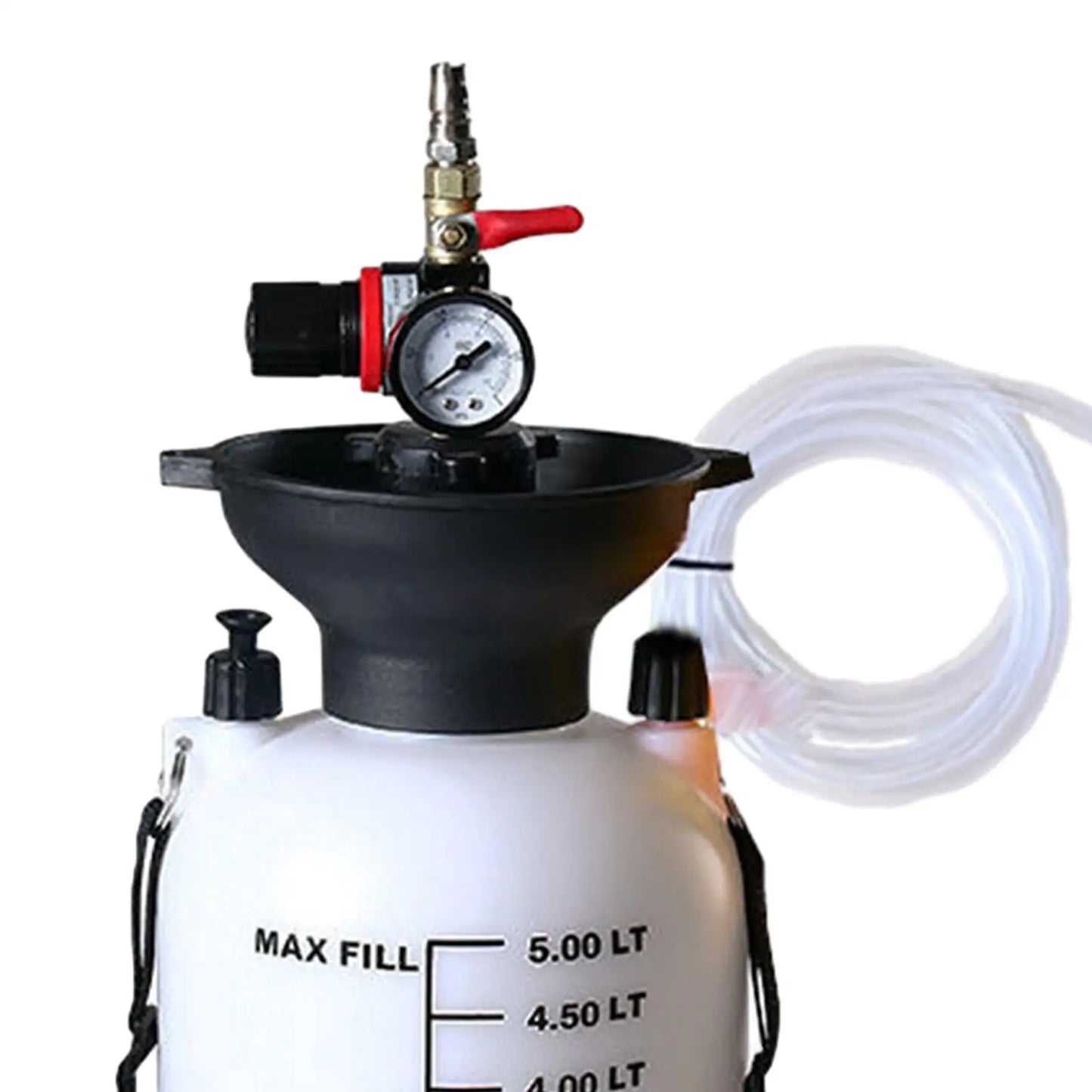 Automotive Fluid Pump Refill System Oil Refilling 5L Auto Fluid Fill Extractor Gear Oil Filler Tank
